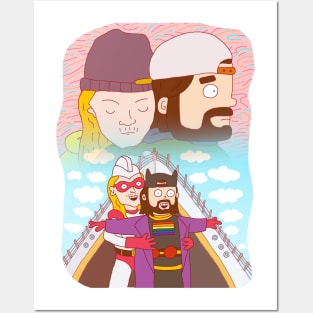 Jay and Silent Bob Titanic T-Shirt Posters and Art